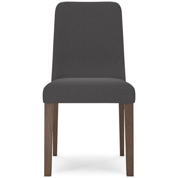 LYNCOTT UPH DINING CHAIR Charcoal - Image 3