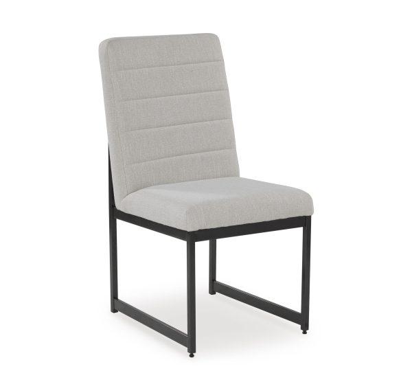 TOMTYN UPH DINING CHAIR LBrown - Image 2