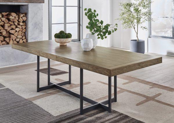 TOMTYN RECT DINING EXT TABLE