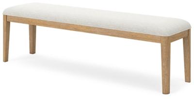 RENCOTT LRG UPH DINING BENCH - Image 9