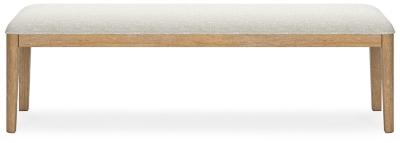 RENCOTT LRG UPH DINING BENCH - Image 3