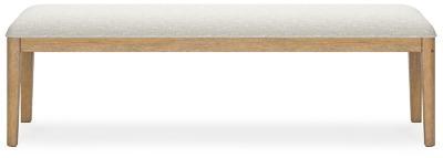 RENCOTT LRG UPH DINING BENCH - Image 7