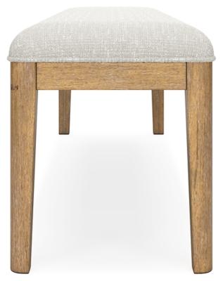 RENCOTT LRG UPH DINING BENCH - Image 4