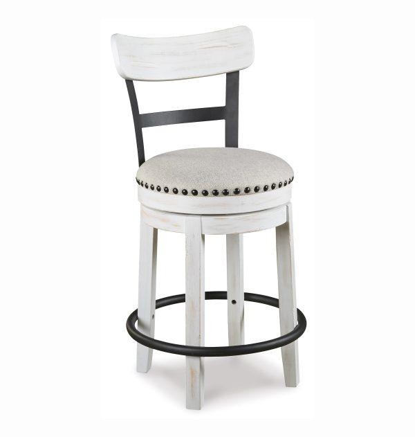 VALEBECK UPH BARSTOOL White - Image 3