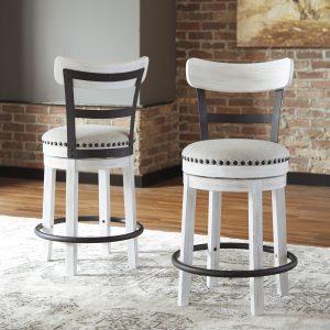 VALEBECK UPH BARSTOOL White