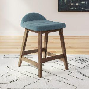 LYNCOTT UPH BARSTOOL Blue