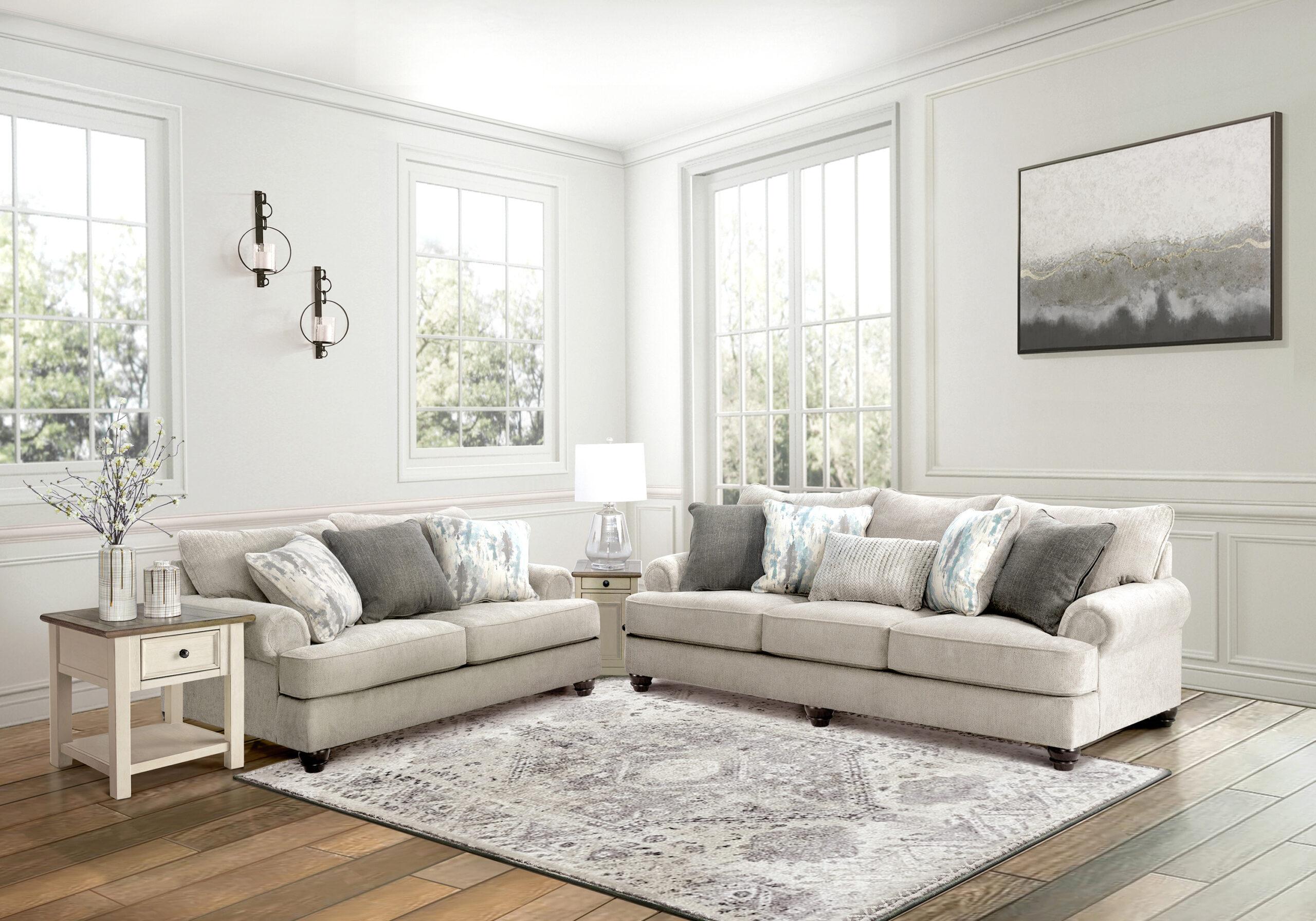 Akinlane 2-Piece Lounge Set Pewter