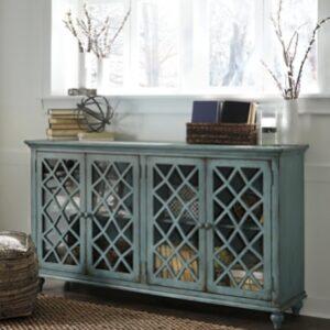 MIRRIMYN DOOR CABINET Antique Teal