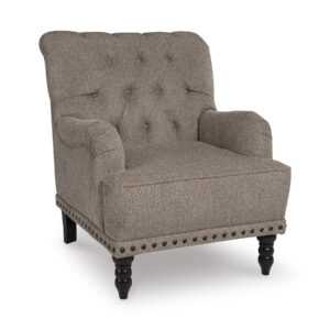 TIGHT-ROPE ACCENT CHAIR Pewter