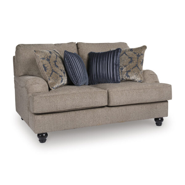 TIGHT-ROPE LOVESEAT Pewter