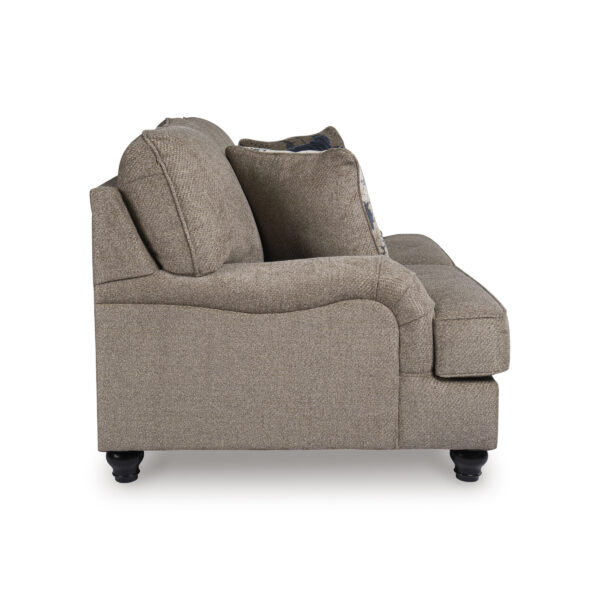 TIGHT-ROPE LOVESEAT Pewter - Image 2