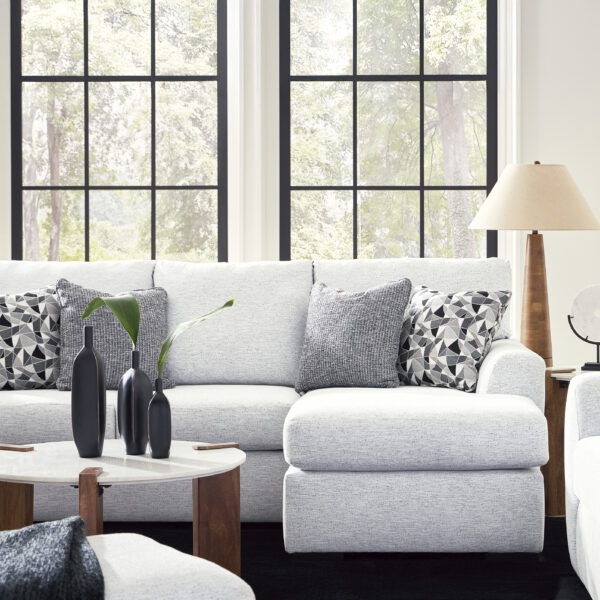TASSELTON SOFA CHAISE Snow - Image 5