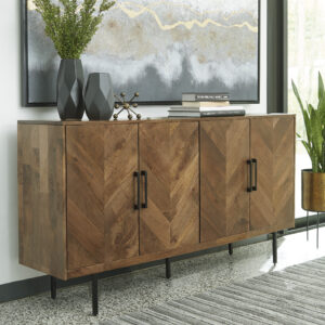 PRATTVILLE ACCENT CABINET Brown