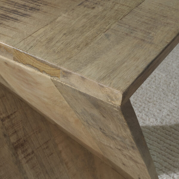 ZALEMONT ACCENT TABLE Distressed Brown - Image 3