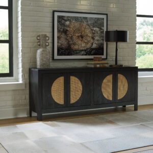 CLIFFINGS ACCENT CABINET Black/Natural
