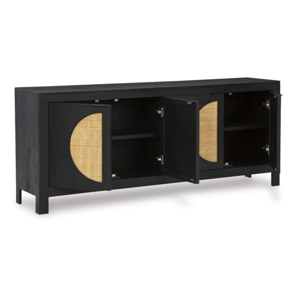 CLIFFINGS ACCENT CABINET Black/Natural - Image 2