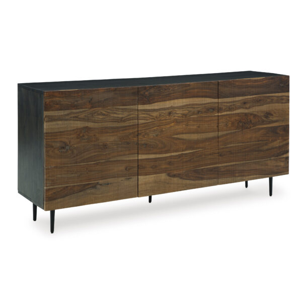 DARREY ACCENT CABINET Natural/Brown - Image 2