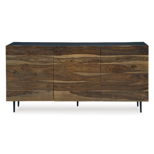 DARREY ACCENT CABINET Natural/Brown - Image 5