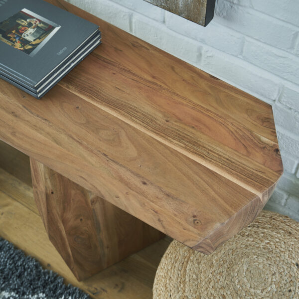 HOLWARD CONSOLE SOFA TABLE Natural - Image 5