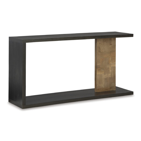 CAMLETT CONSOLE SOFA TABLE Brown - Image 2