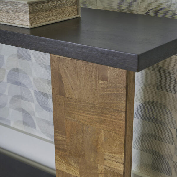 CAMLETT CONSOLE SOFA TABLE Brown - Image 3