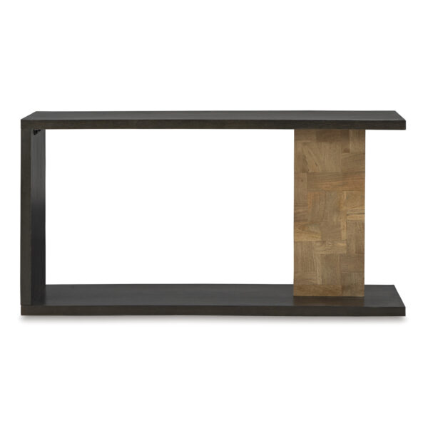 CAMLETT CONSOLE SOFA TABLE Brown - Image 4