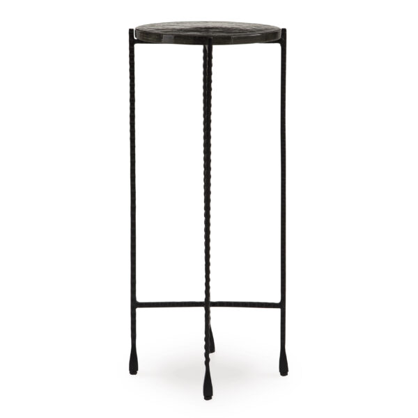 NEWGOREN ACCENT TABLE Clear/Black - Image 5