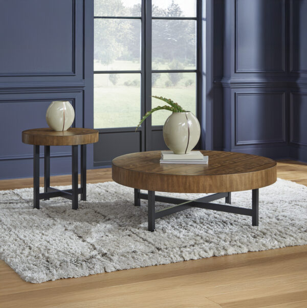 STEENLAGE OCCASIONAL TABLE SET/2 - Image 8