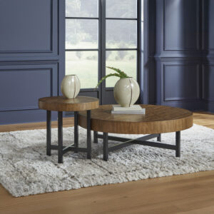 STEENLAGE OCCASIONAL TABLE SET/2