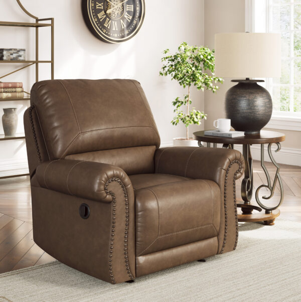 SHADSBURNE SWIVEL GLIDER RECLINER Earth - Image 2