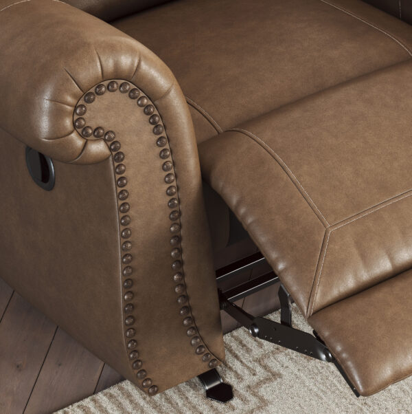 SHADSBURNE SWIVEL GLIDER RECLINER Earth - Image 5