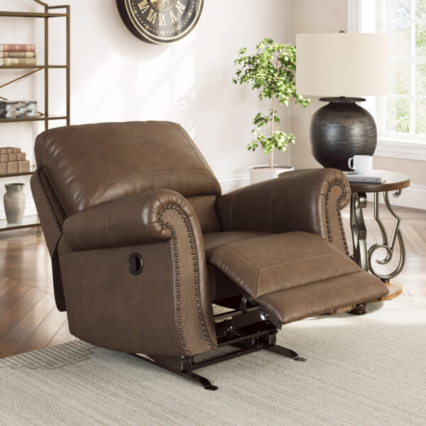 SHADSBURNE SWIVEL GLIDER RECLINER Earth