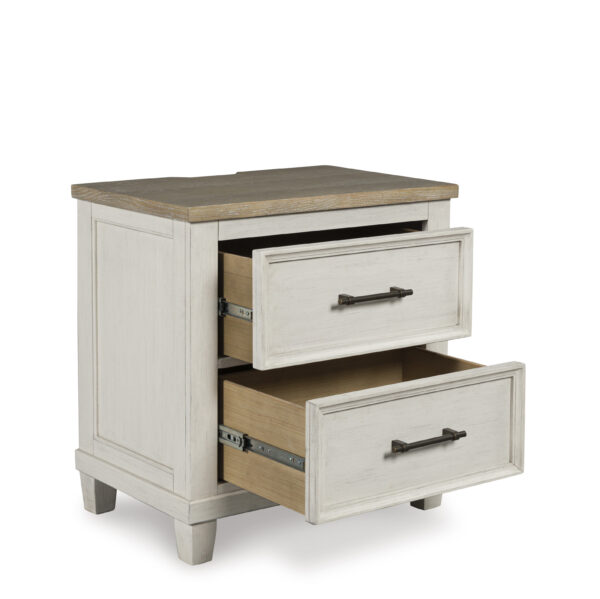 SHAYBROCK TWO DRAWER NIGHT STAND - Image 3