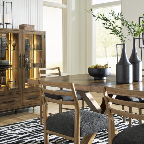 Steenlage 7-Piece Dining Set Brown - Image 17