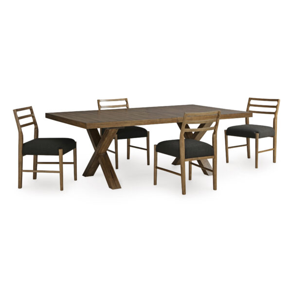 Steenlage 5-Piece Dining Set Brown - Image 12