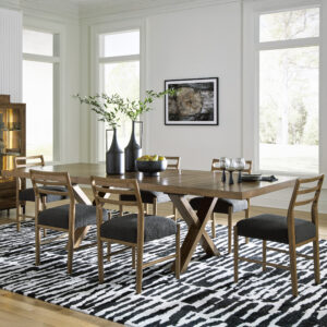 Steenlage 7-Piece Dining Set Brown