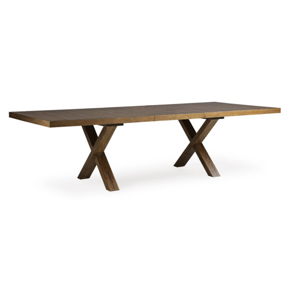 STEENLAGE RECT DINING EXT TABLE Brown - Image 6