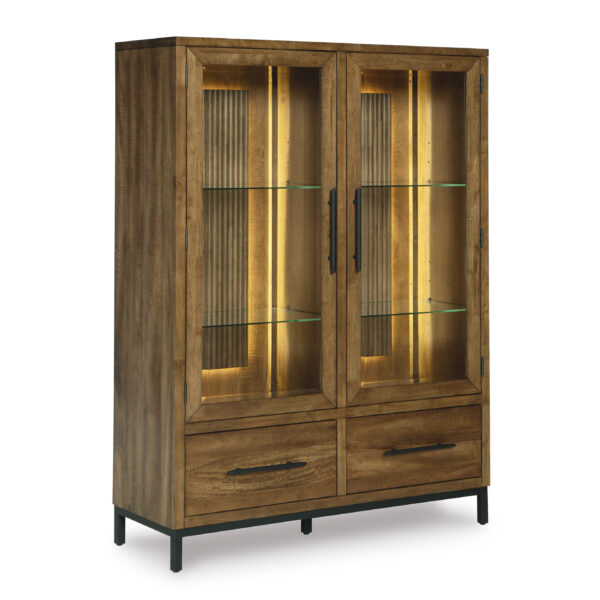 STEENLAGE DISPLAY CABINET Brown - Image 11