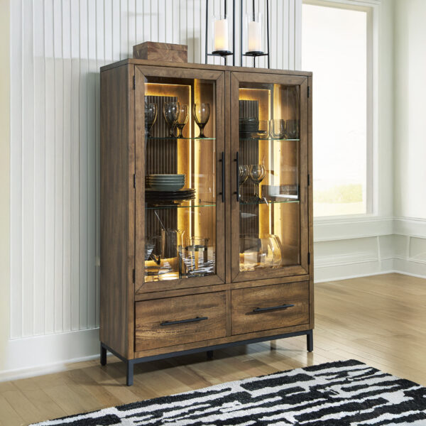 STEENLAGE DISPLAY CABINET Brown
