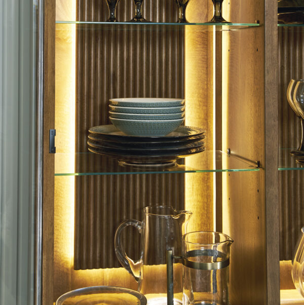 STEENLAGE DISPLAY CABINET Brown - Image 5