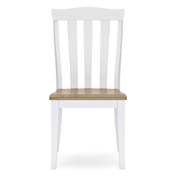 ASHBRYN UPH DINING SIDE CHAIR White/Natural - Image 2