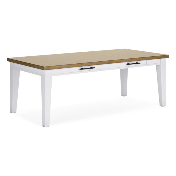 Ashbryn 5-Piece Dining Set White/Natural - Image 6