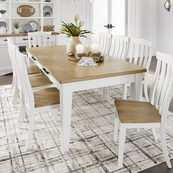 ASHBRYN UPH DINING SIDE CHAIR White/Natural - Image 5