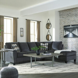 Abinger 2-Piece Corner Lounge Set Smoke