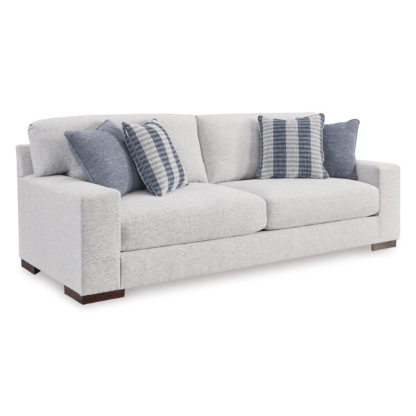 Belvoir 3-Piece Lounge Set Snow - Ottoman Not Included - Image 10
