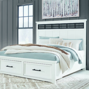 Ashbryn Queen Panel Storage Bed