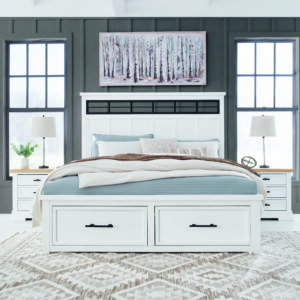 Ashbryn King Panel Storage Bed