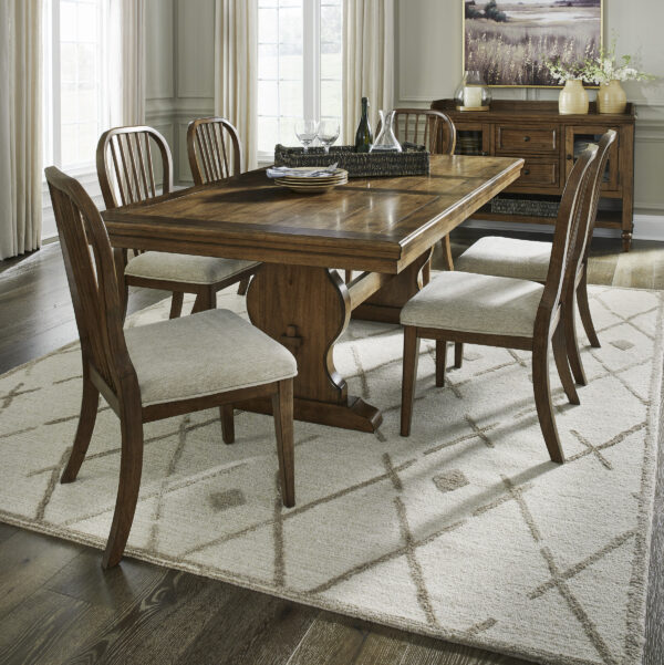 Sturlayne 7-Piece Extendable Dining Set (without Upholstered Side Chairs) - Image 4