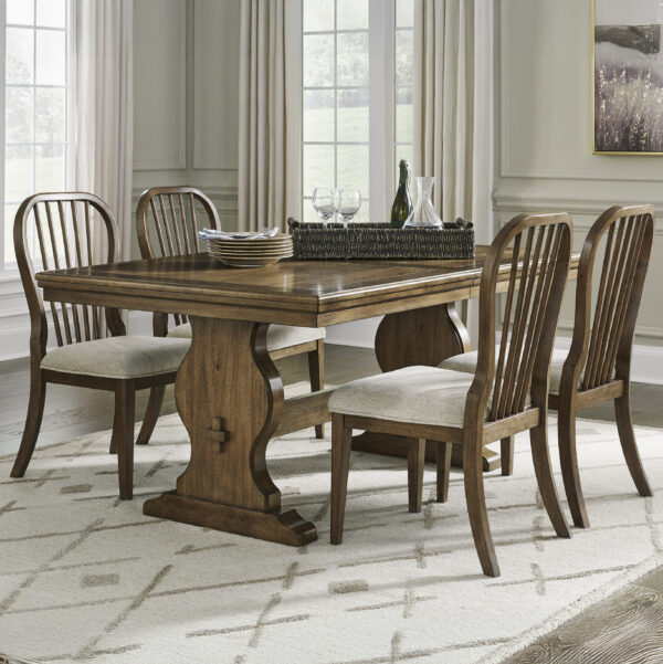 Sturlayne 5-Piece Extendable Dining Set (without Upholstered Side Chairs)