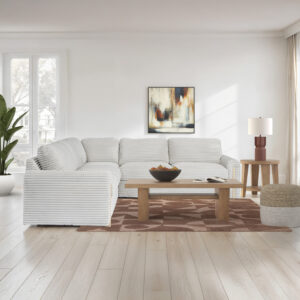 Villa-Stone 3-Piece Corner Lounge Set Alloy